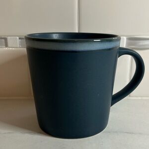 Starbucks Midnight Blue ceramic stoneware Mug. 2009 vintage